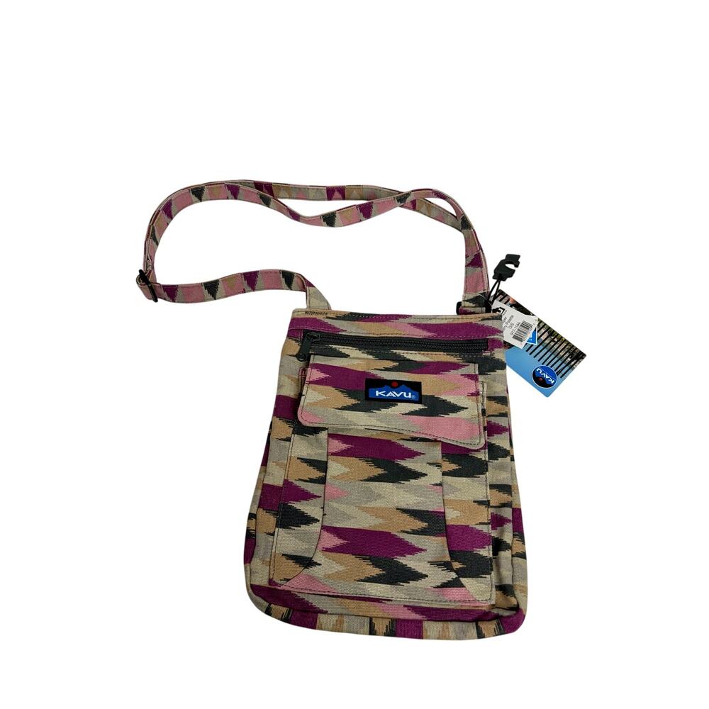 KAVU Keeper Sling/Purse Berry Palette New NWT